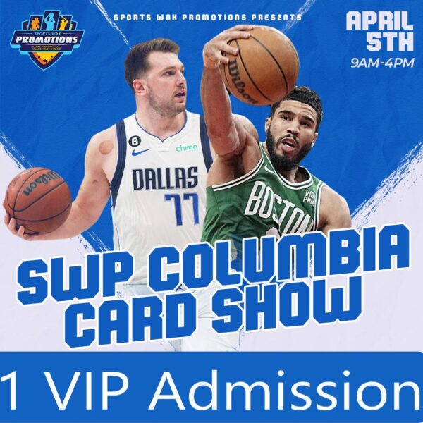 1-Day VIP Admission Card Show Ticket – Columbia Sports Card & Pokemon Show